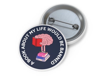 Un libro sulla mia vita sarebbe vietato 1.25 "pin
