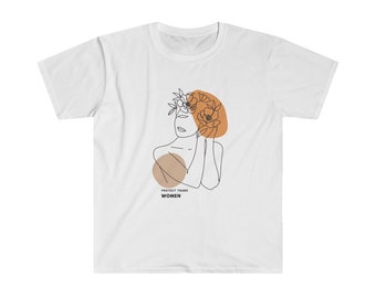 Proteggi le donne trans Unisex Softstyle T-Shirt