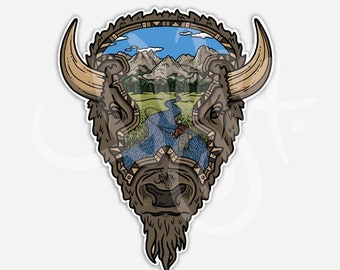 Buffalo Creek Vinyl Sticker