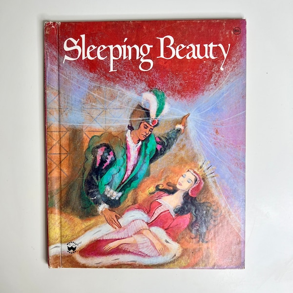 The Sleeping Beauty Vintage Book Clutch Bag in Vinyl