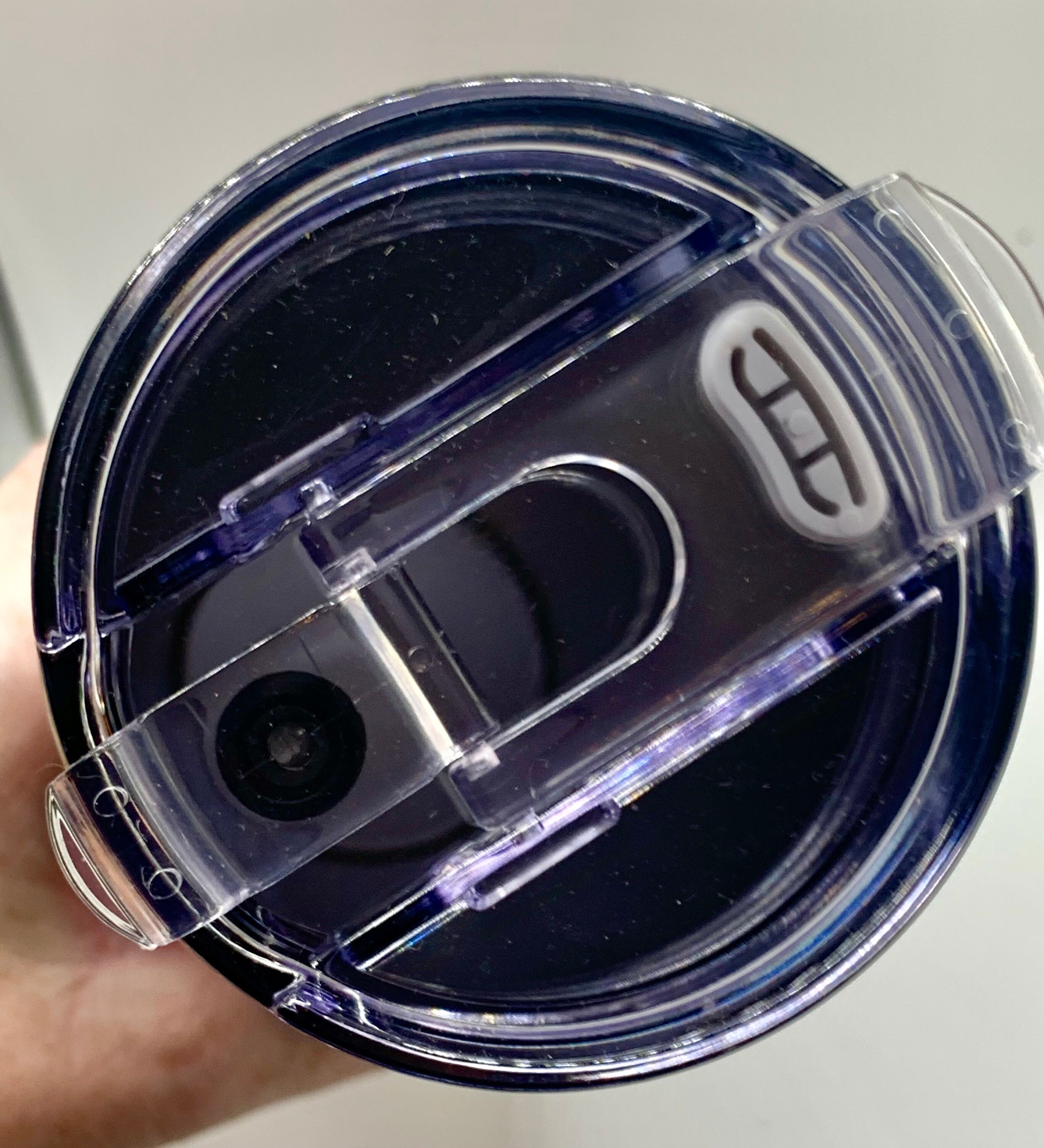 Hand Decorated Straight 30 Oz Strawbler Tumbler Christmas Snow Globe