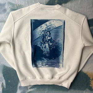 Mayus Cyanotype Unisex Sweatshirt