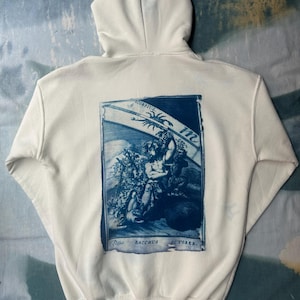 October Cyanotype Unisex Hoodie
