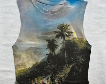 Rainy Season in the Tropics by Frederic Edwin Church Digital Printed Super Crop
