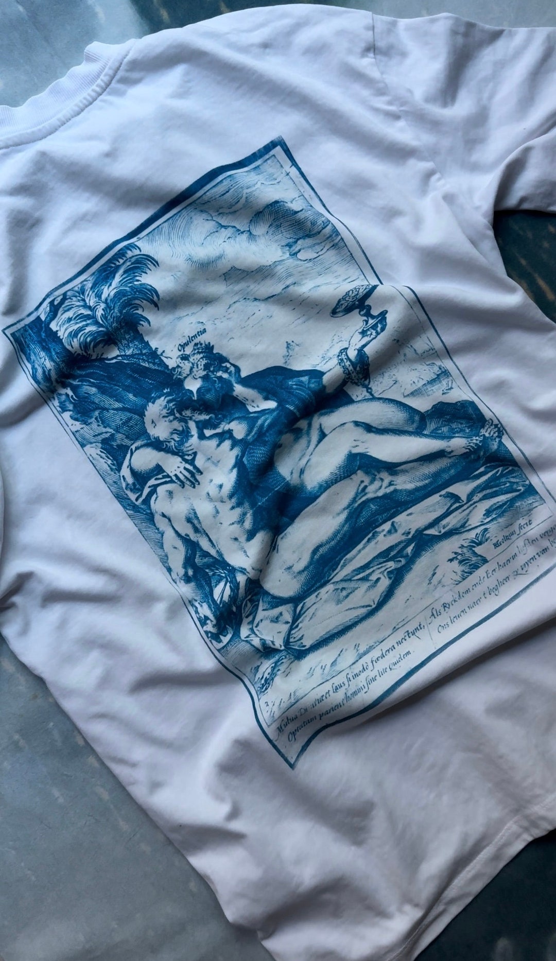 NAPTIME プリントBIGT- SHIRTS-総柄 NAPTIME プリントBIGT- SHIRTS-総柄