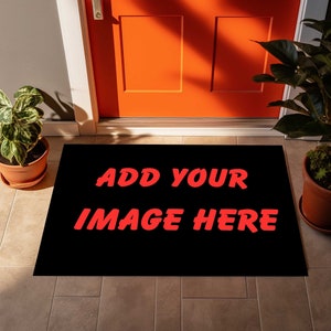 Custom Doormat, Personalized Doormat, Custom Logo Mat, Custom Rug Mat, Your Text Rug, Custom Gift Rug, Custom Design Mat, Realtor Doormat