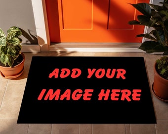 Custom Doormat, Personalized Doormat, Custom Logo Mat, Custom Rug Mat, Your Text Rug, Custom Gift Rug, Custom Design Mat, Realtor Doormat