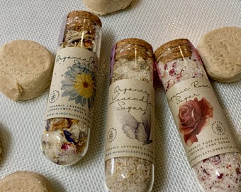 Organic Sugar Blend Gift Set Coffee Sweetener Vanilla Lavender Latte