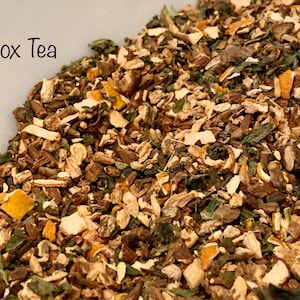 Detox Tea Organic Herbal Loose Leaf Tea Tea Bags Liver GI Tea Gut Tea Gluten Free Gift for Healthy Friend