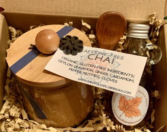 Caffeine-Free Organic Chai Blend: East Indian Spice - Gift Set