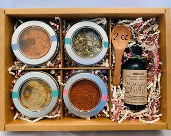 Gourmet Organic Gluten Free Spice and Herb Blends from Around the World - Gift Sets