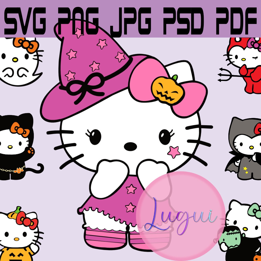 Get Your Hello Kitty Custom T-shirts Or Phone Cases - Angry Hello Kitty -  Free Transparent PNG Clipart Images Download