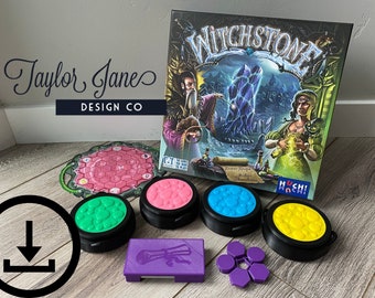 Witchstone Compatible Board Game Organizer *Digital Files Only*