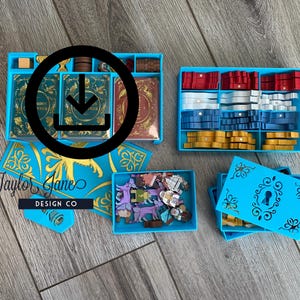 Wondrous Creatures Compatible Board Game Insert ***DIGITAL FILES ONLY***