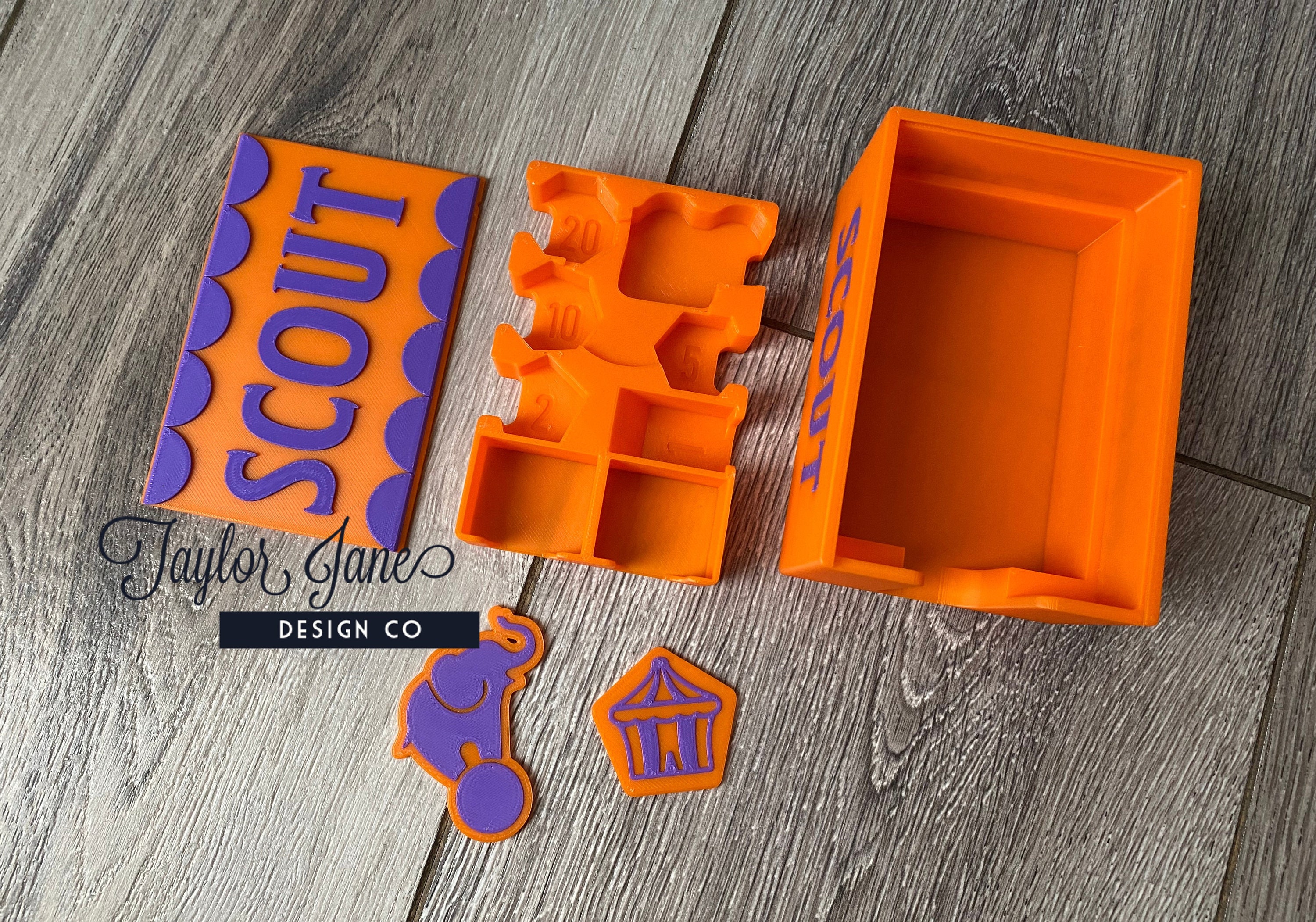 Scout Compatible Travel Box (sleeved Cards) - Etsy