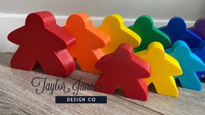 Meeple Boxes for Board Game Components - Etsy