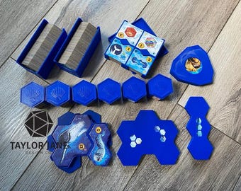 Aqua Compatible Board Game Organizer