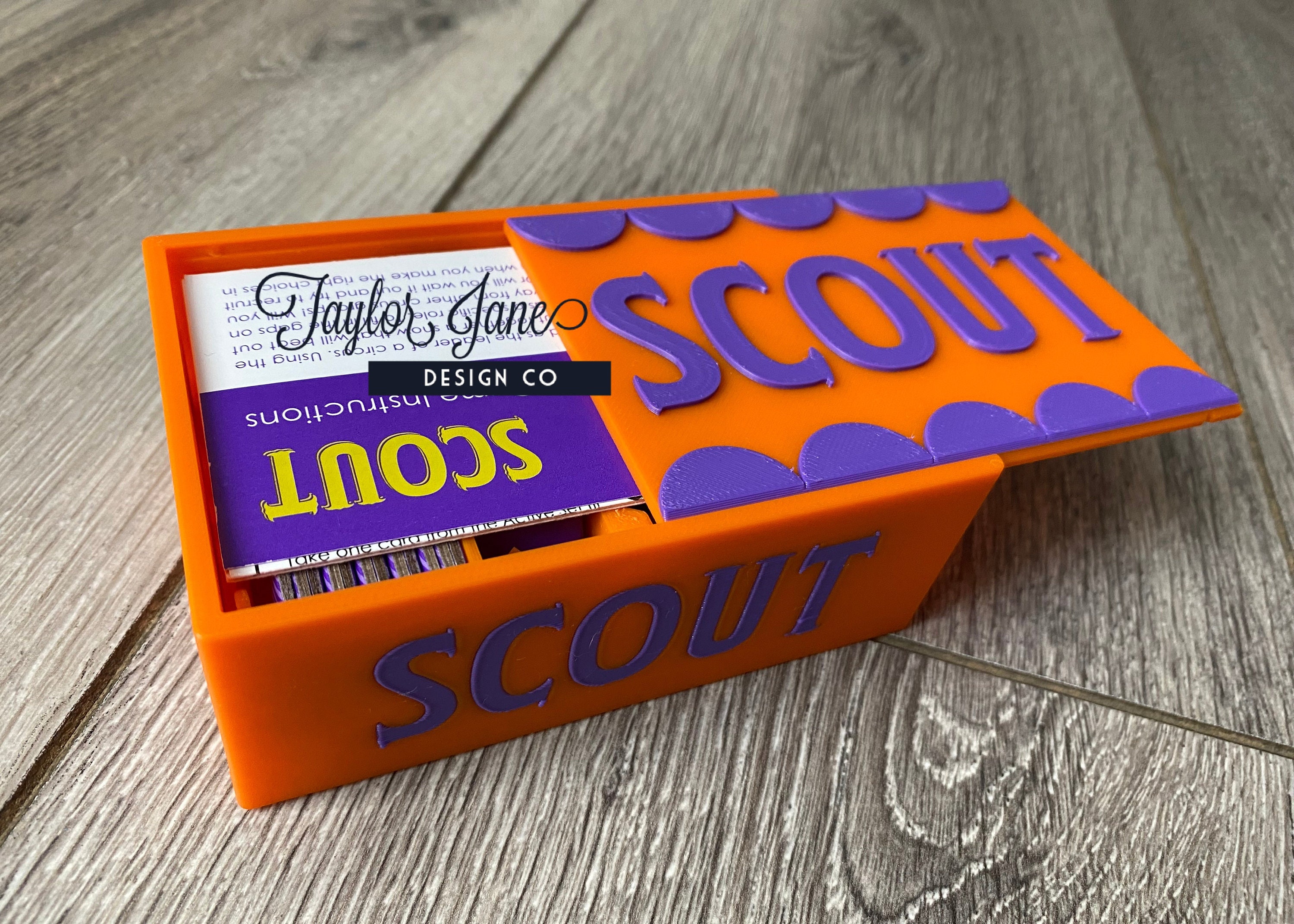 Scout Compatible Travel Box (sleeved Cards) - Etsy
