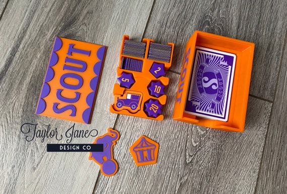 Scout Compatible Travel Box (sleeved Cards) - Etsy