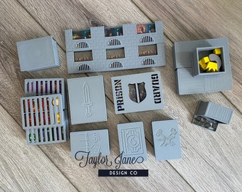 Lockup and the Breakout Expansion Compatible Board Game Organizer