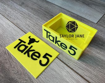Take 5 Compatible Card Game Compact Travel Box