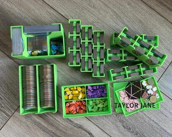 Shallow Sea Compatible Board Game Organizer Fits Promos and Expansions
