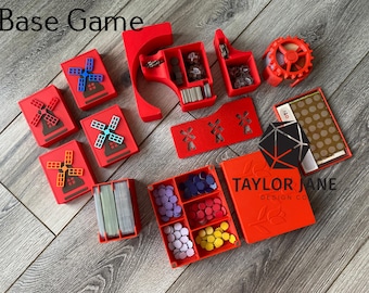 Windmill Valley and Blooming Sails Expansion Compatible Board Game Insert