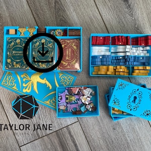 Inserto compatible con el juego de mesa Wondrous Creatures ***SOLO ARCHIVOS DIGITALES***