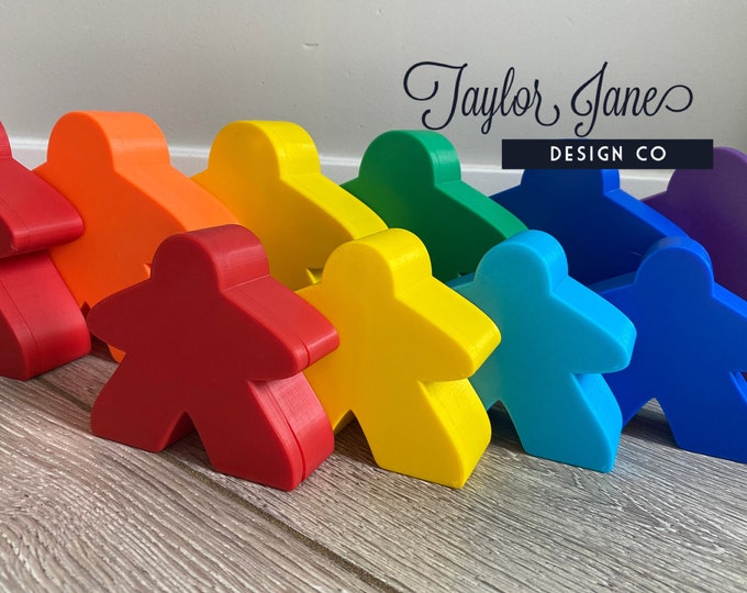 Meeple Boxes for Board Game Components