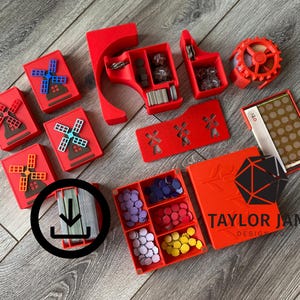 Windmill Valley and Blooming Sails 拡張版対応ボードゲームオーガナイザー ***デジタルファイルのみ***