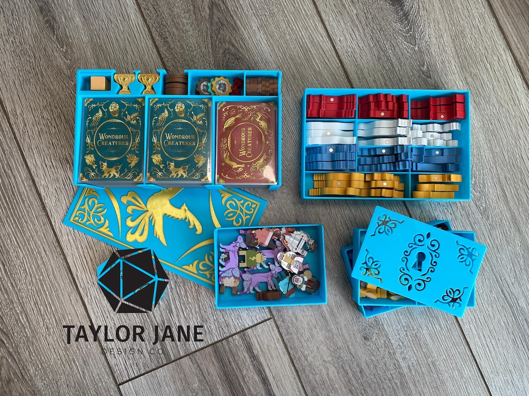 Wondrous Creatures Compatible Board Game Insert - Etsy