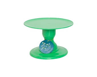 Lemon Green cake stand - 9 x 5 inches