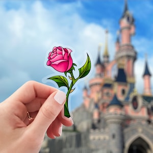 Enchanted Rose- Beauty and the Beast Sticker