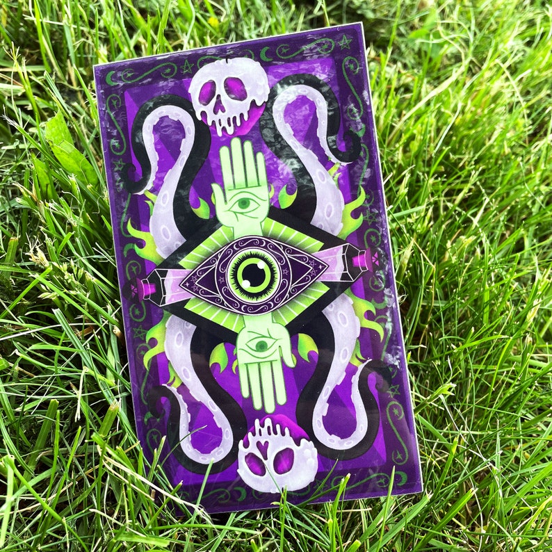 Disney Villain, Disney, Tarot Card, Sticker, Decal Etsy Canada