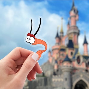 Little Mermaid Ursula Shrimp Sticker