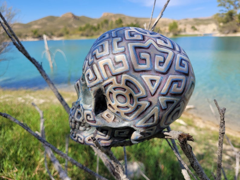 Ancient Ritual Skull - Etsy