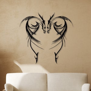 Dragon Metal Wall Decor, Mythologic Unique Tattoo Home Decor, Minimalist Dragon Line Art, Legendary Dragon Art, Man Cave Game Room Sign