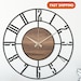 see more listings in the Metal Wall Clock section