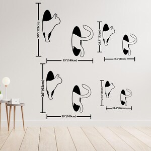 Cat Decors Metal Wall Art, Metal Cat Line Art, Cat Lovers Gift, Cat Metal Sign, Cat Wall Decor, Pet Lover Gift, Animal Decor,Minimal Cat Art image 9