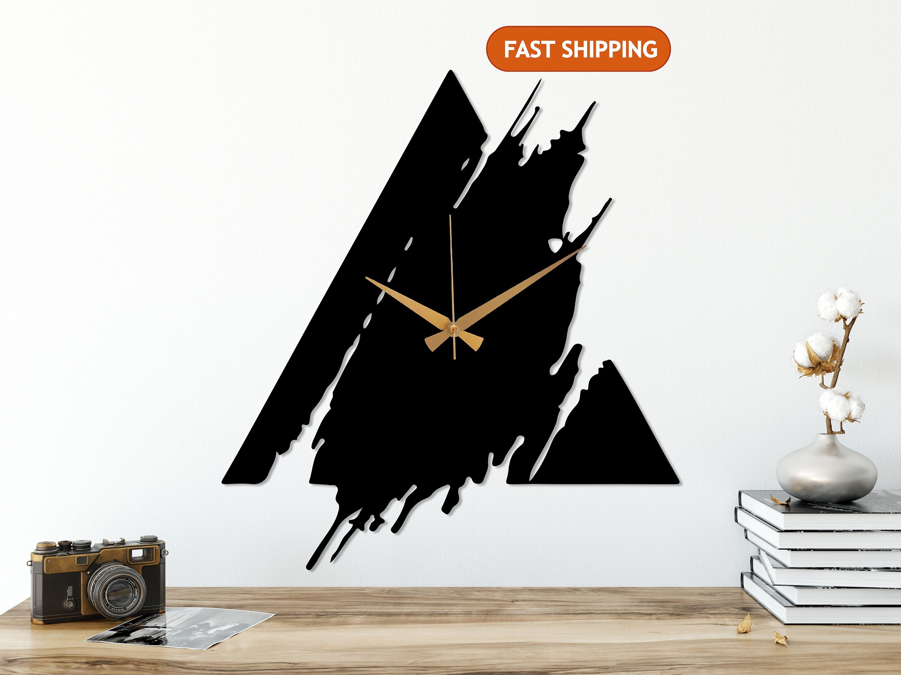 Buy Triangle Wall Clock Online In India India