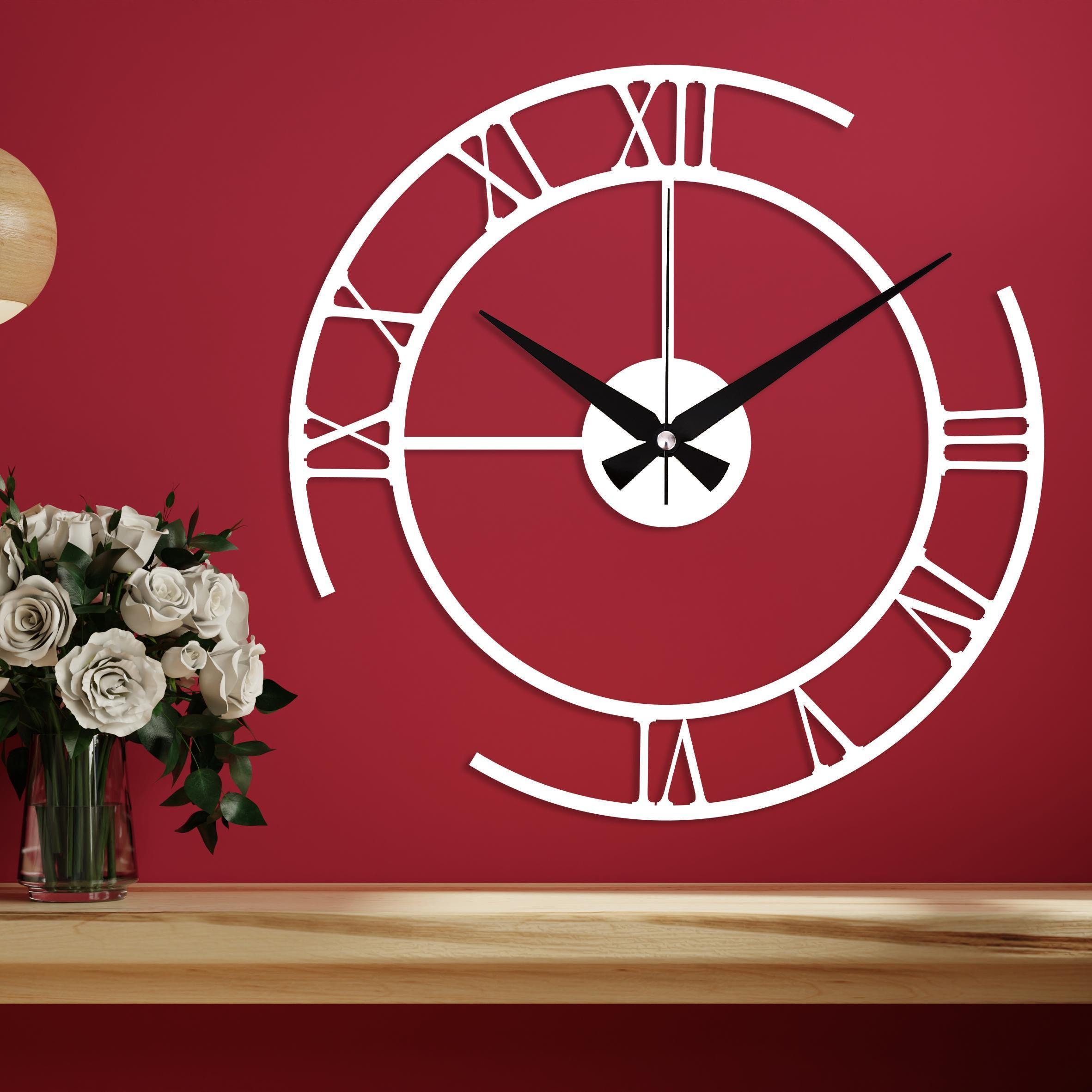 RM650_Steel Wall Clock By Diamantini & Domeniconi Italy
