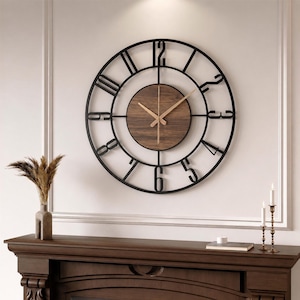 mid century modern clock