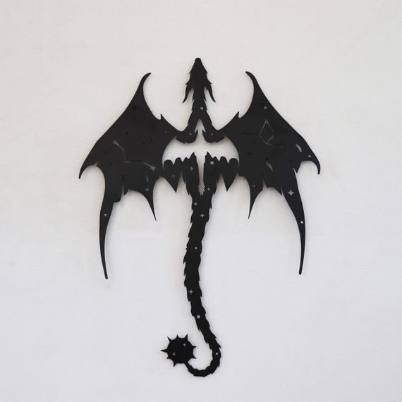 ドラゴンメタルウォールアート、メタルファンタジーウォール 