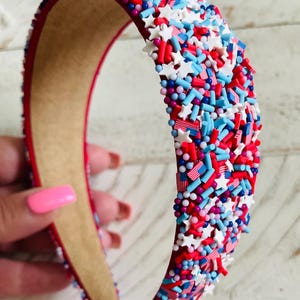 Fourth of July Bow 4th of July Headband Bow Patriotic Hair Bow Hair Bow USA Hair Bow Memorial Day Bow