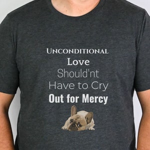 Chemise cadeau vétérinaire, t-shirt graphique Unconditional Love Pet