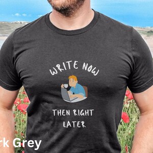 Regalo para escritor/Camiseta de autor de novela/Camiseta para amante de la literatura/Regalo divertido para editor