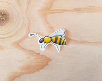 Bee 2 sticker | Honeybee sticker | Bee laptop sticker | cute bee sticker | Die cut bee sticker | vinyl bee sticker | water bottle sticker