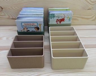 Pixi book organizer in a grooved boho style | 3D printed PLA | Maxi book shelf | Reading mouse storage | Boho children's room | Book box gift idea