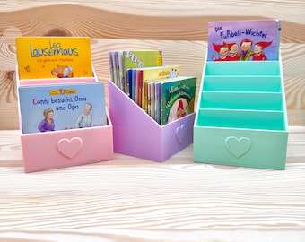 Scaffali porta libri Pixi | Organizzatore per la cameretta dei bambini Pixi | Scaffale porta libri Pixi | Scaffale Montessori | Organizzazione della cameretta dei bambini