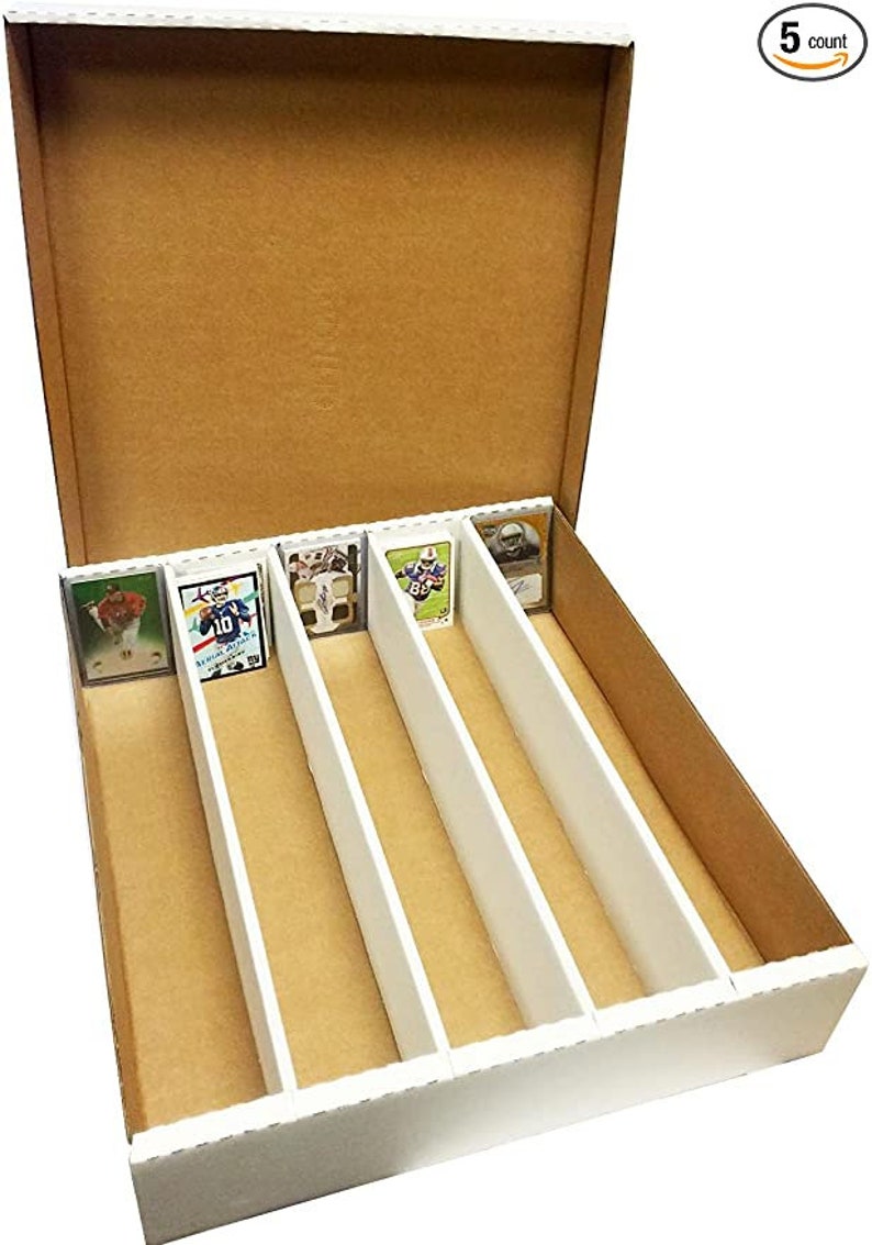 BCW 5000 Card Storage Box - Etsy